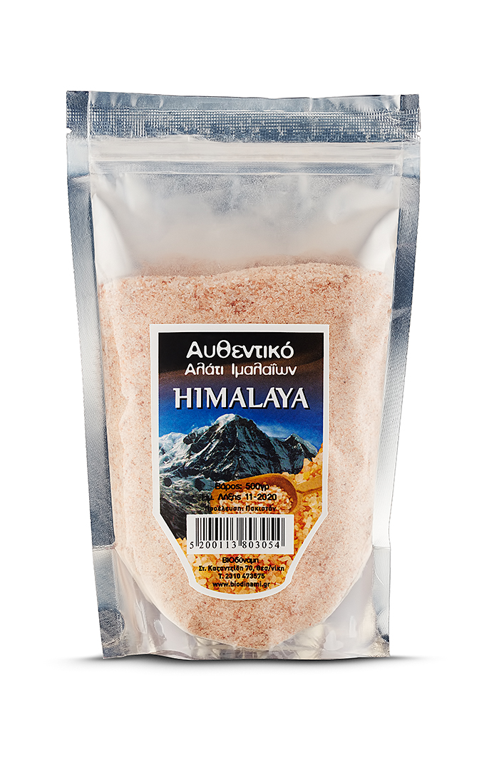 Настоящая ископаемая розовая Гималайская соль HIMALAYA