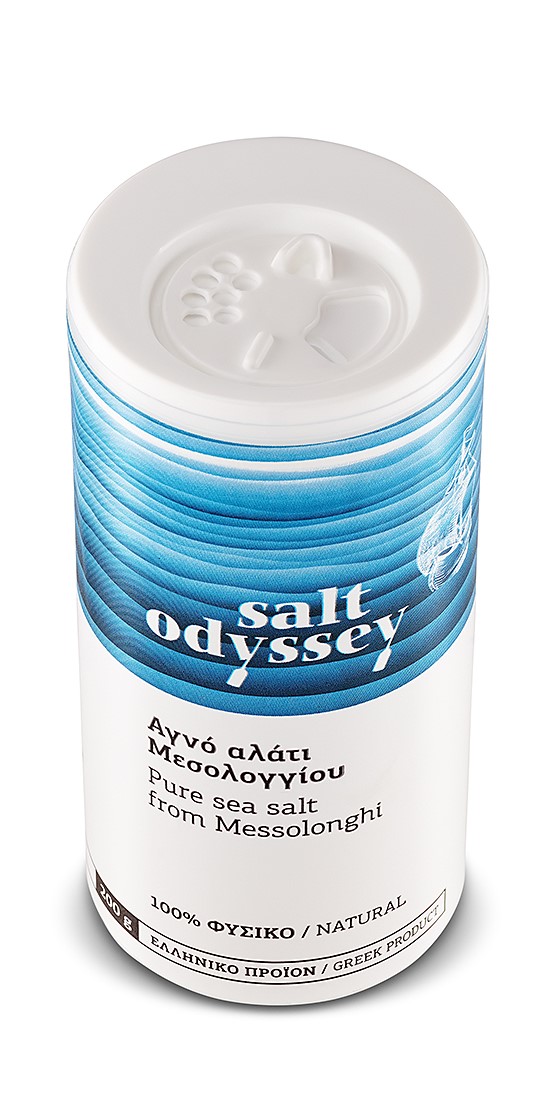PURE SEA SALT FROM MESSOLONGHI - SALT SHAKER 280g