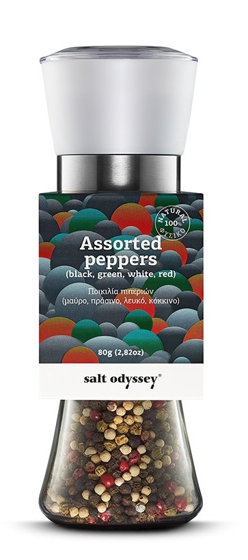 ΜΕΙΓΜΑ 4 ΠΙΠΕΡΙΑ ΣΕ ΚΕΡΑΜΙΚΟ ΜΥΛΟ 80gr 