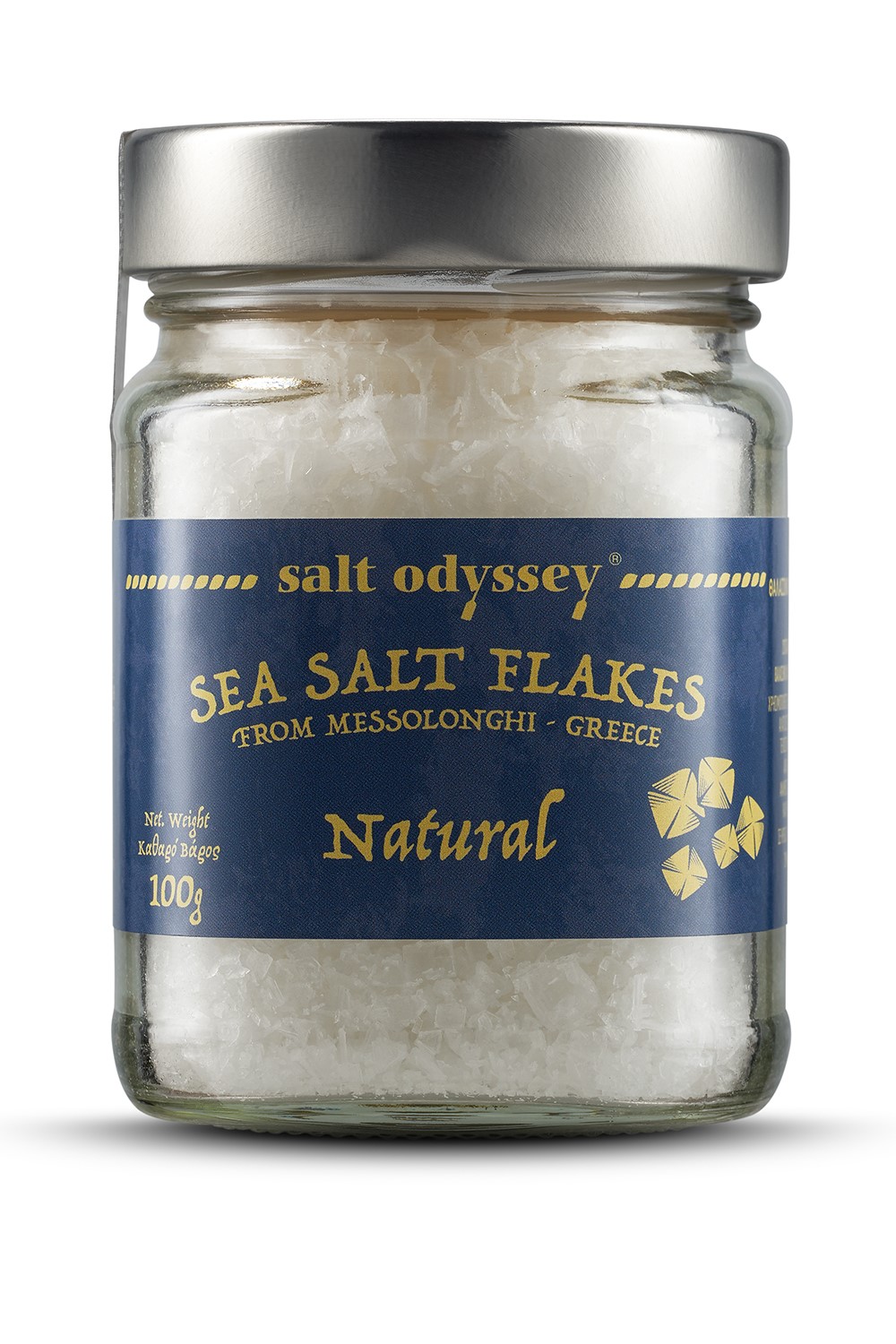SEA SALT FLAKES NATURAL 100gr