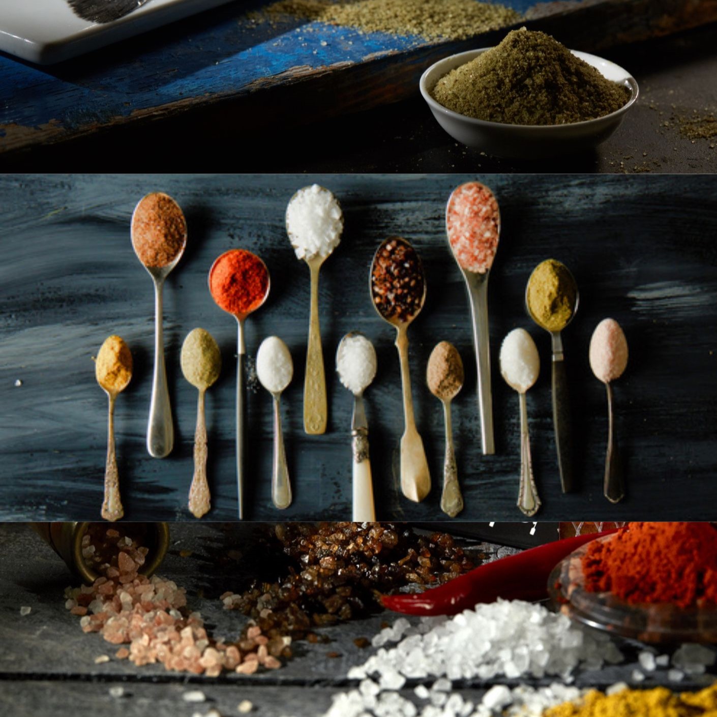 SALTS WITH SPICE MIXES