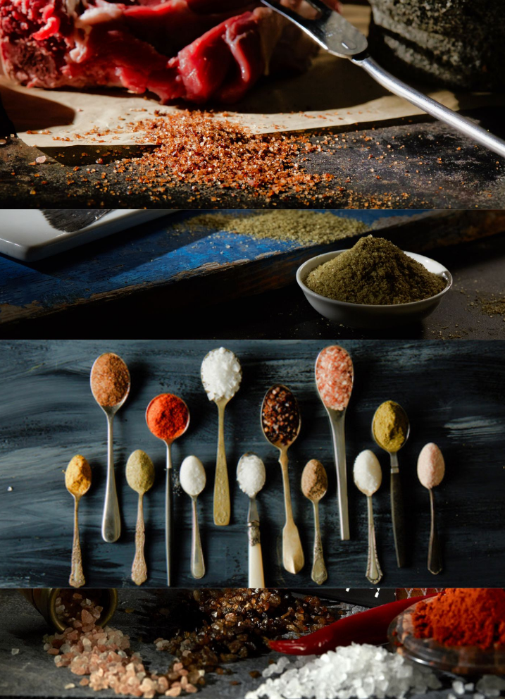 SALTS WITH SPICE MIXES