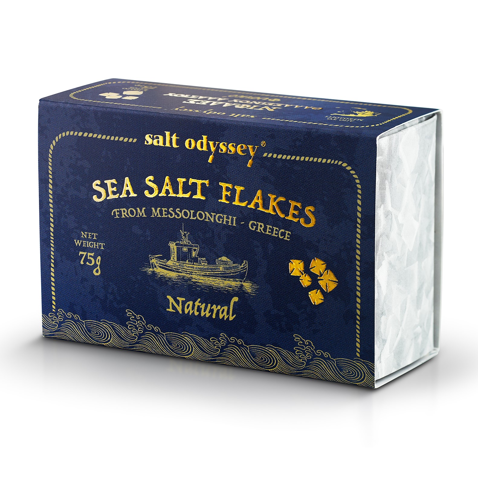 SEA SALT FLAKES NATURAL 75gr