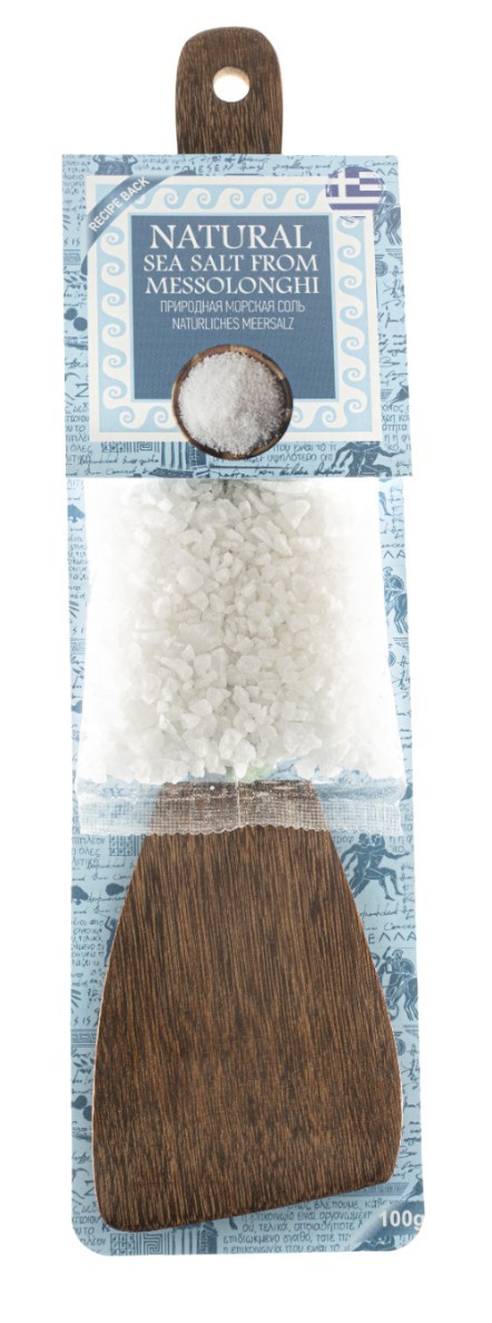 COARSE SEA SALT FROM MESSOLONGHI 100gr 