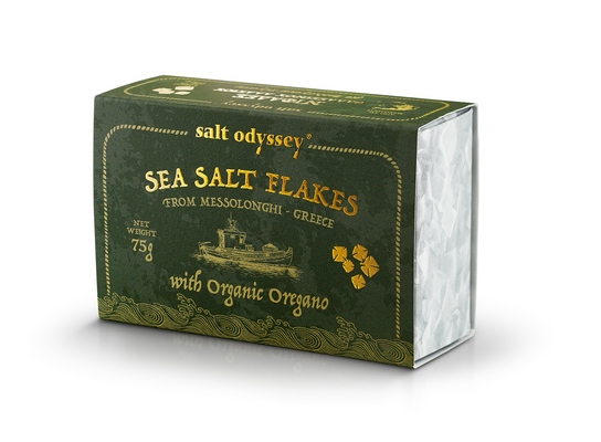 SEA SALT FLAKES (OREGANO) CERTIFIED ORGANIC