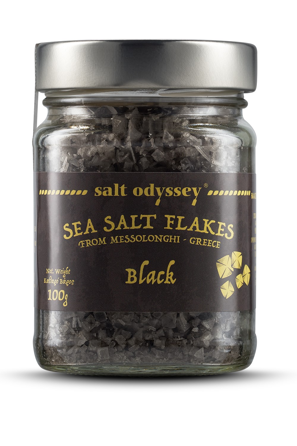 SEA SALT FLAKES BLACK 100gr 