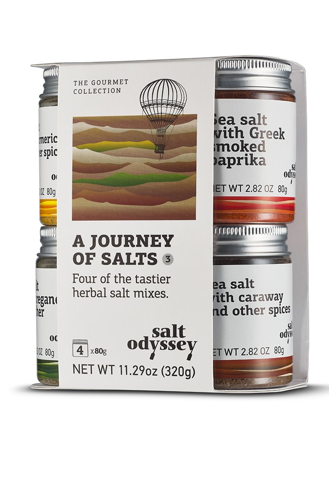 A JOURNEY OF SALTS 3 4x80gr   