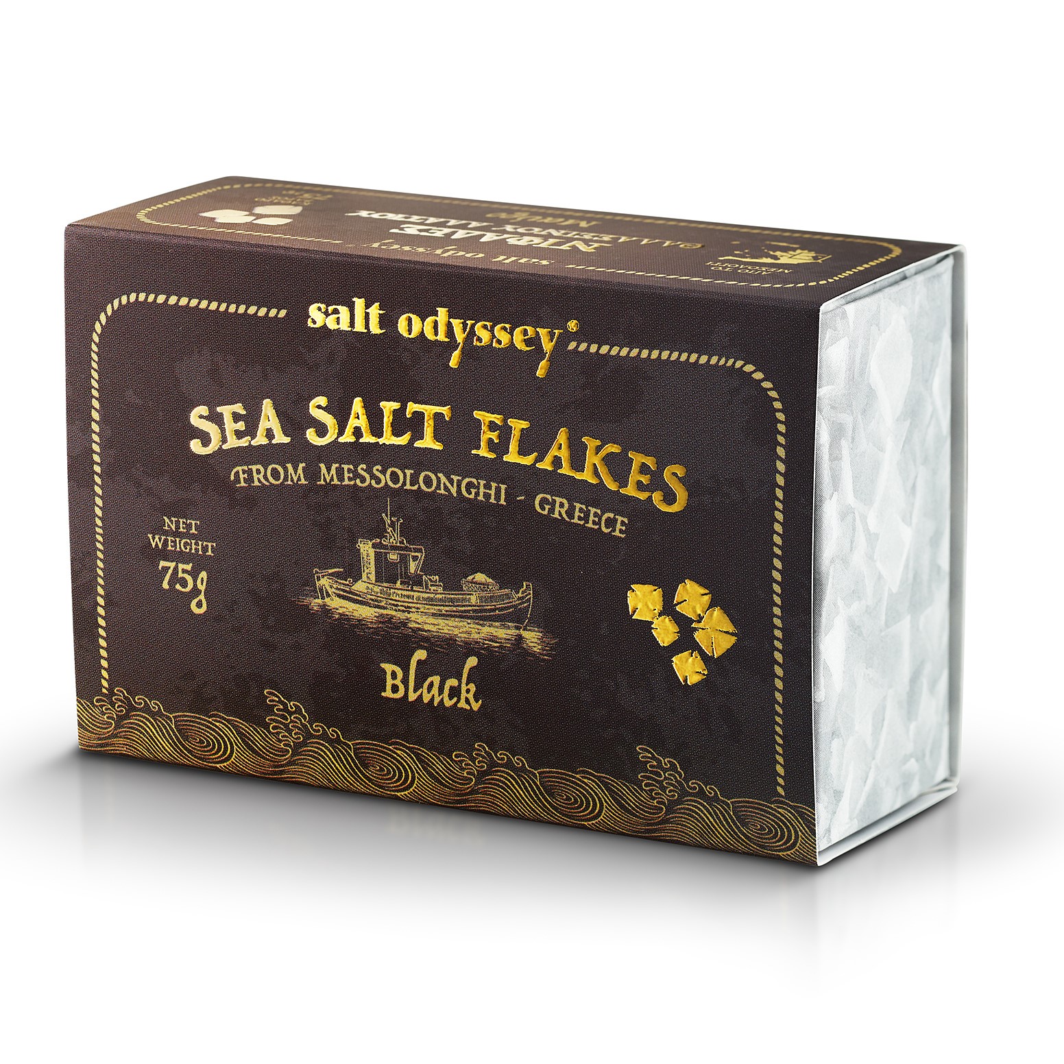 SEA SALT FLAKES BLACK 75gr 