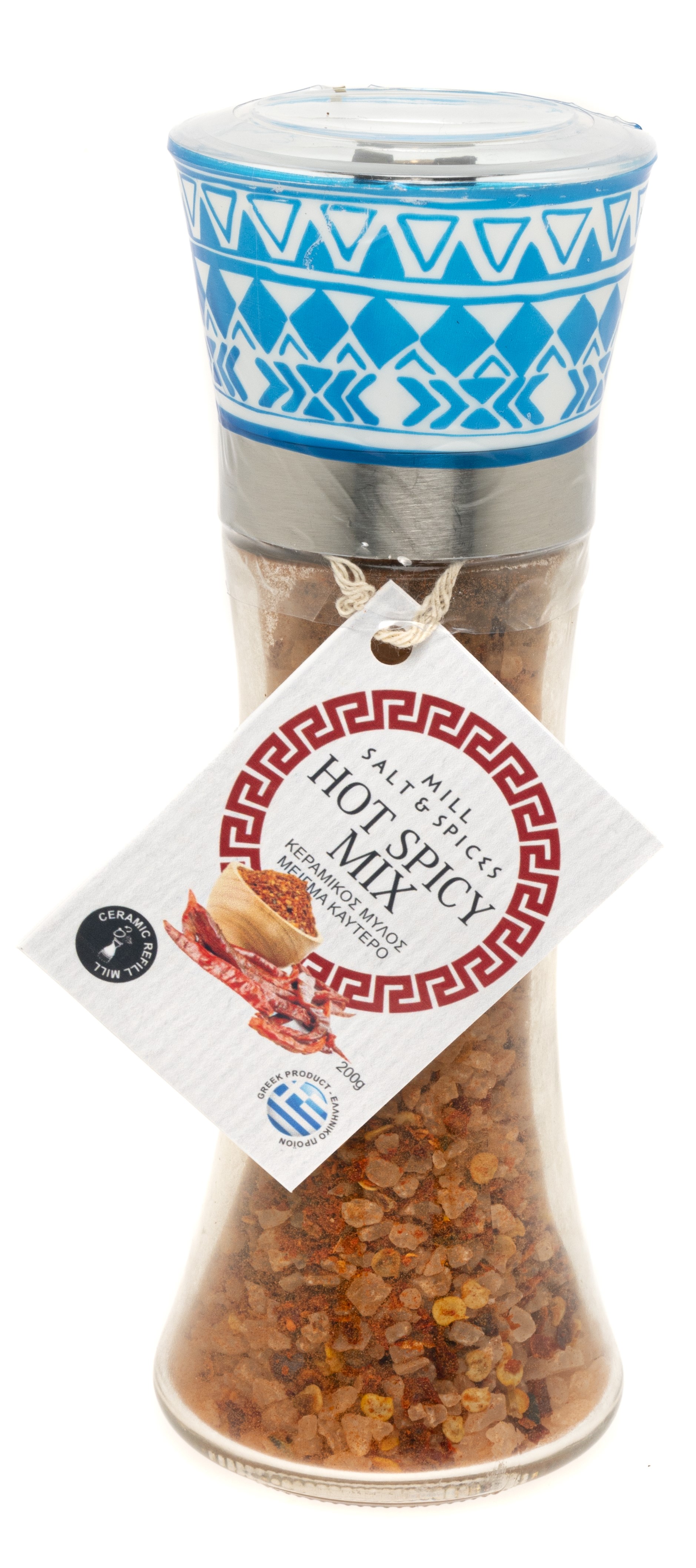 SEA SALT FROM MESSOLONGHI HOT & SPICY 160gr 