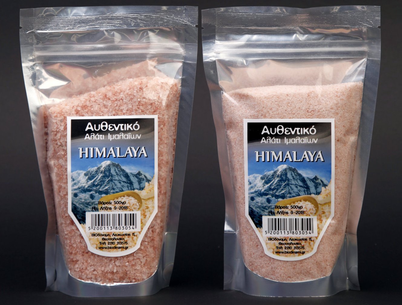 HIMALAYA, Sal mineral auténtica de color rosa del Himalaya