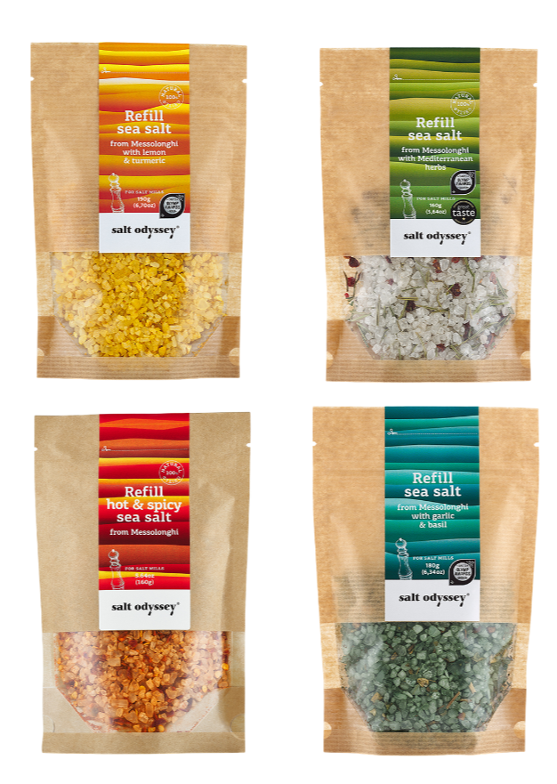 SALTS WITH HERBS AND SPICES - SALT ODYSSEY 